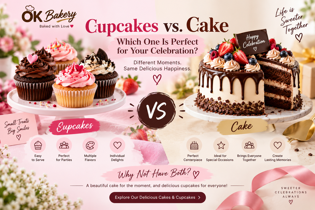 Cupcakes vs. Cake: Which One Is Perfect for Your Celebration?