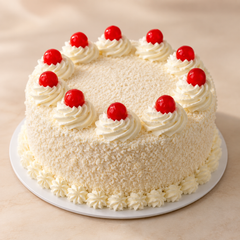 WHITE FOREST CAKE