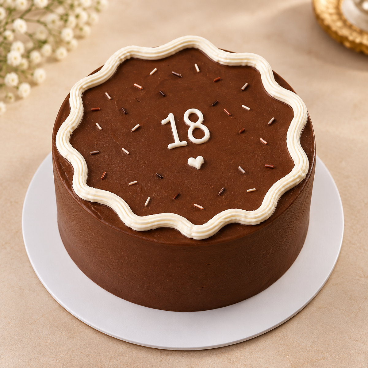 VINTAGE CHOCOLATE CAKE