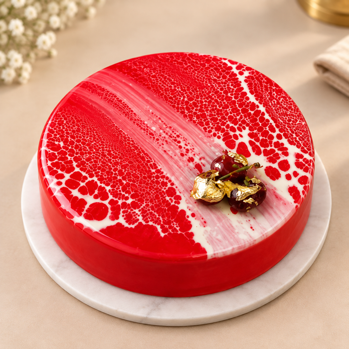 STRAWBERRY GLAZE CAKE