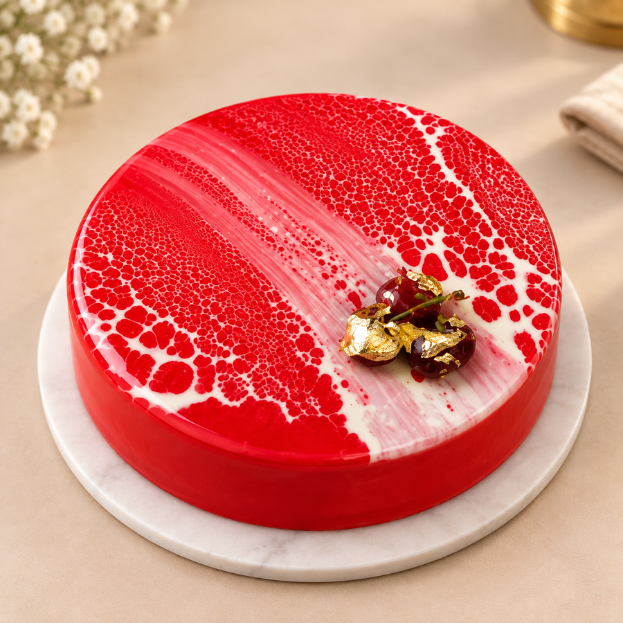 STRAWBERRY GLAZE CAKE